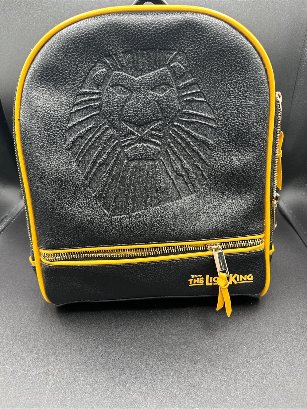 Black & Yellow Mini Backpack Lion king